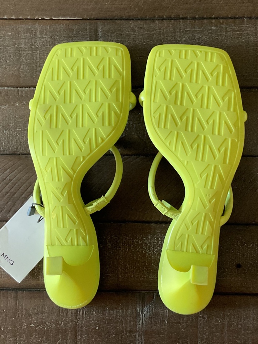 💐NWT💐 Mango Strappy Heeled Sandals - size 39 - Picture 4 of 9